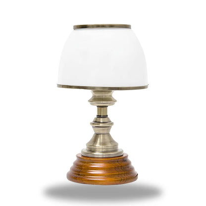 lampe de chevet ancienne en verre
