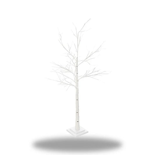 lampe de chevet arbre blanc
