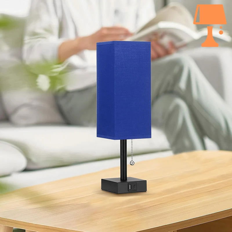 lampe de chevet avec port usb c originale