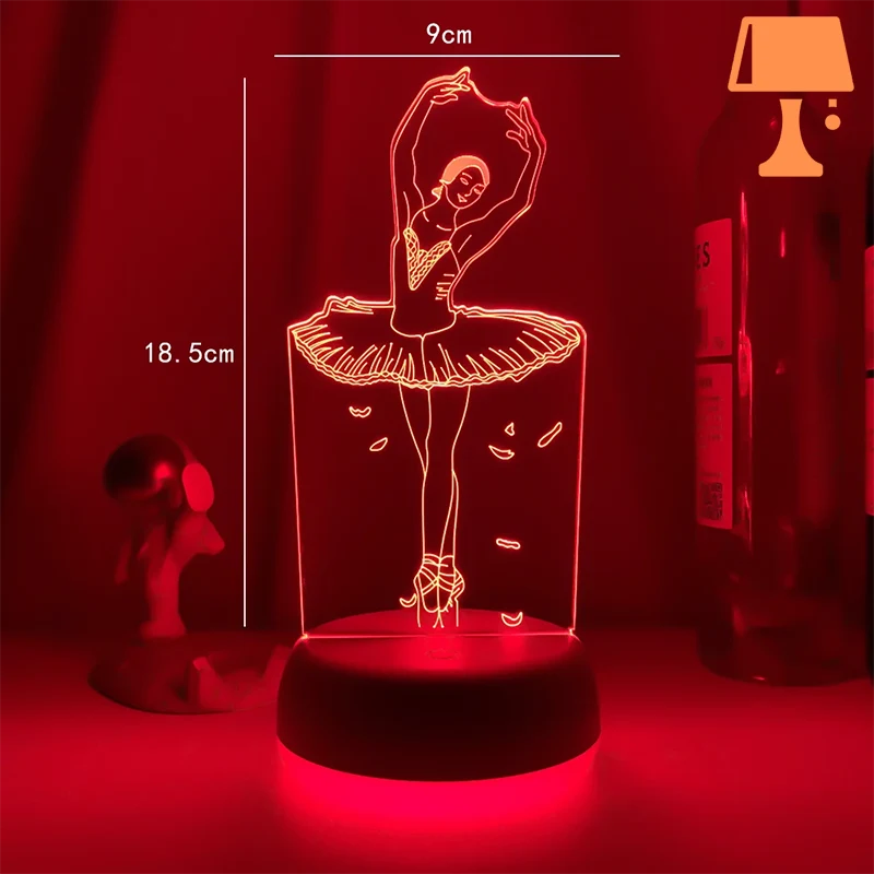 lampe de chevet ballerine mesure