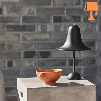 lampe de chevet cloche table