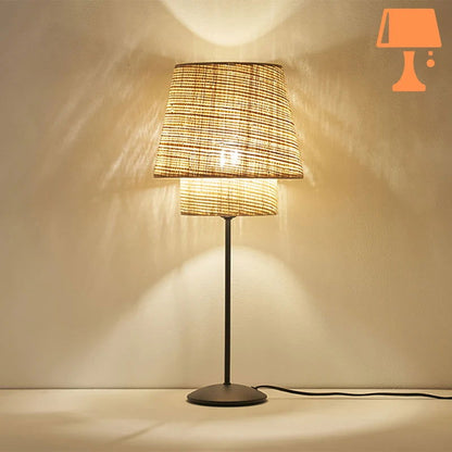 lampe de chevet fabrication française allumée