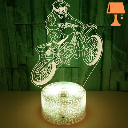 lampe de chevet garçon ado jaune
