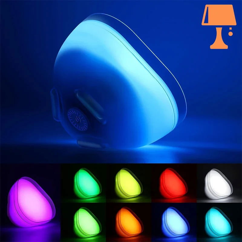 lampe de chevet led multicolore couleur