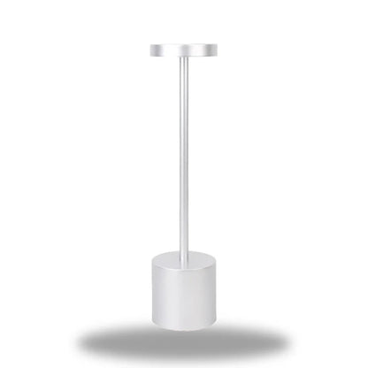 lampe de chevet métal blanc