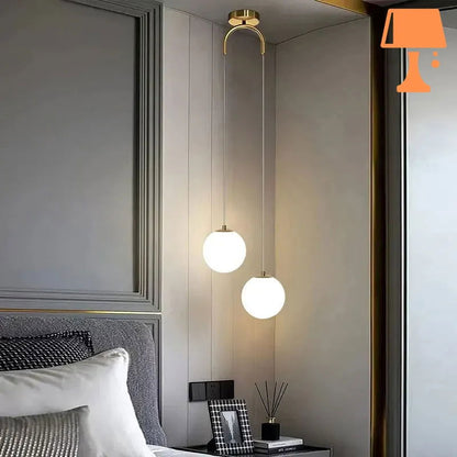 lampe de chevet pendante design