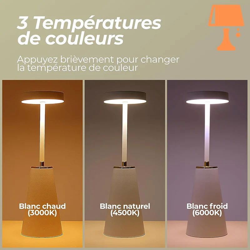 lampe de chevet pour handicapé couleur de lumière